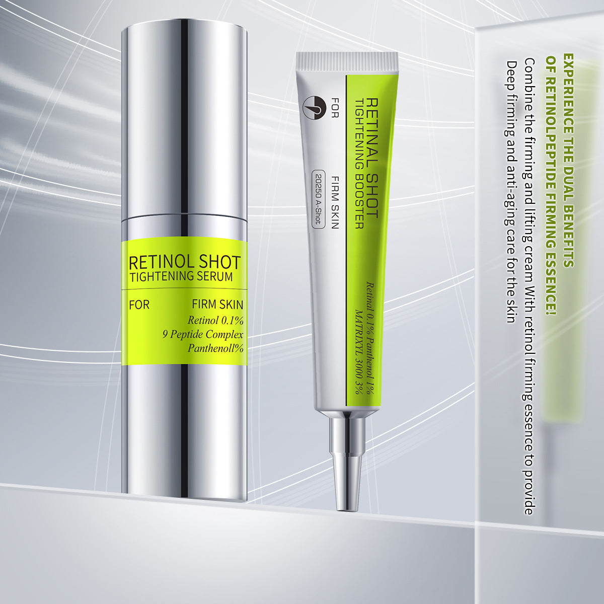 Retinol Smoothing Eye Cream product packaging detail