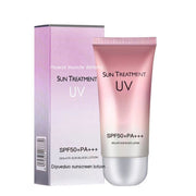 DailyVeil SPF 50 sunscreen product and use detail