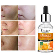 Hyaluronic acid vitamin C serum texture and use