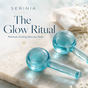 Serinia Cryo Glow Facial Globes premium cooling skincare tools